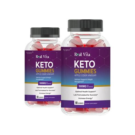 2 Pack Real Vita Real Vita Keto Wellness Support Gummies