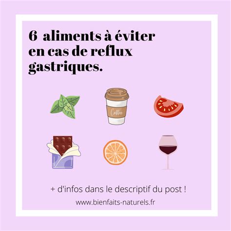 Reflux Gastrique Aliments Viter Bienfaits Naturels