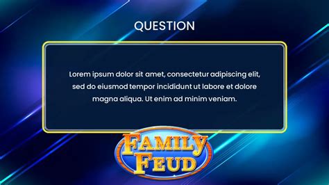 Family Feud Game Presentation Slides - SlideKit