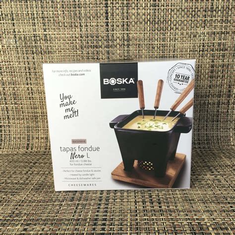 Boska Fondue Set Nero L Klein River Cheese