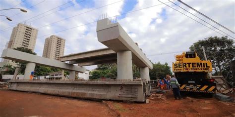 Viaduto Na Av Brasil Sobre A Mogiana Toma Forma Na Regi O Norte Da