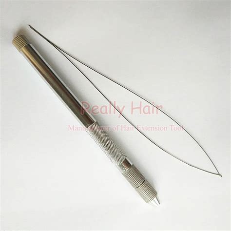 4 Pcs Wholesale Ventilation Loop Needles For Lace Wigcrochet Weaving