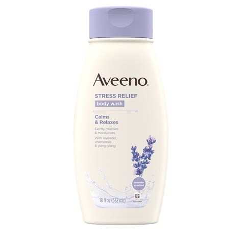 Aveeno Stress Relief Body Wash With Lavender And Chamomile 18 Fl Oz 2