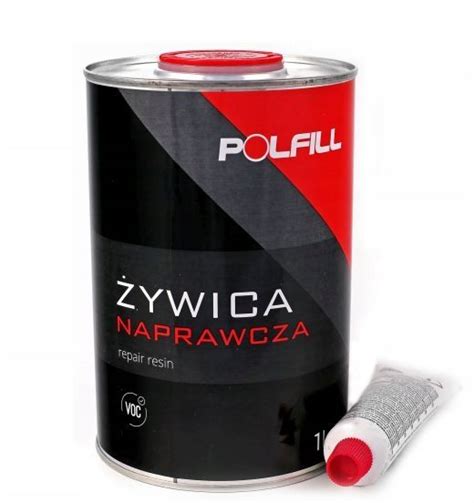 POLFILL Żywica Poliestrowa 1KG utwardzacz ERLI pl