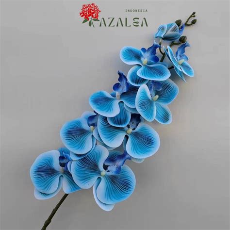 Jual Azalea D Orchid Cm Bunga Anggrek Latex Premium Tebal Orchid