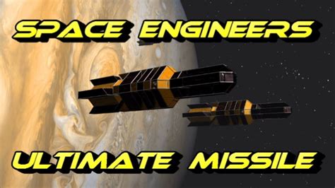 Space Engineers Ultimate Cruise Missile Youtube