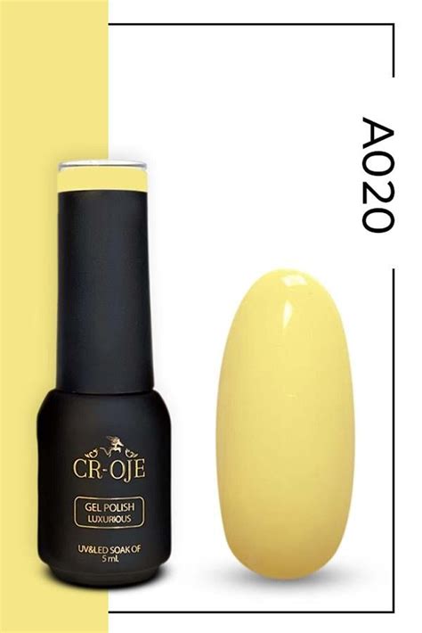 CROJE KALICI OJE Kalıcı Oje A020 Nude Sarı 5 ML Fiyatı Yorumları