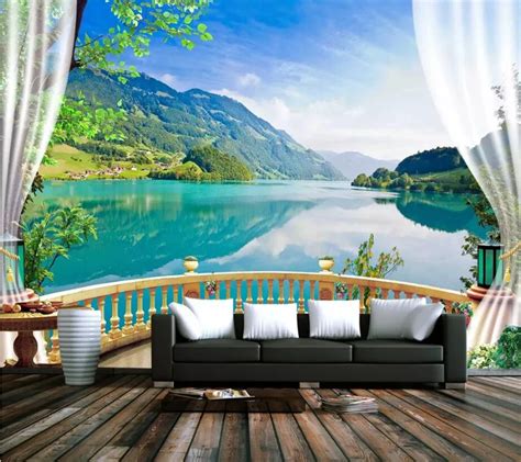 Beibehang Custom Wallpaper Papel De Parede D Photo Murals Forest