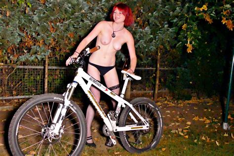 Camille Topless Bike Camille Bike Porn Pic