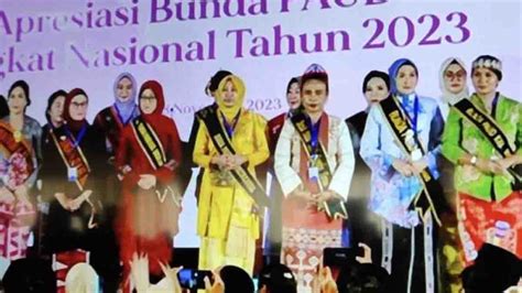 GoRiau Pj Bunda PAUD Kampar Raih Juara 1 Penghargaan Wiyata Dharma