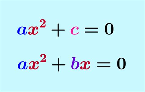 Ecuaciones Cuadr Ticas Incompletas Con Ejemplos Neurochispas