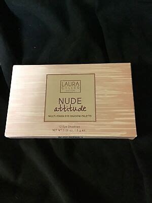 LAURA GELLER NUDE ATTITUDE MULTI FINISH 12 EYE SHADOW PALETTE NIB