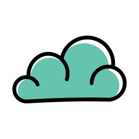 Cloud Icon Clip Art 24761159 Vector Art At Vecteezy