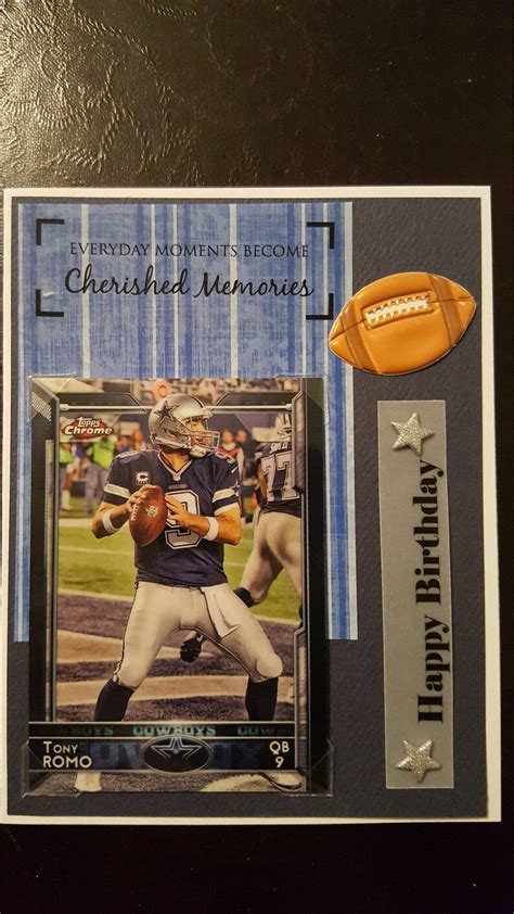 Dallas Cowboys Birthday Card Featuring Dak Prescott or Ezekiel - Etsy