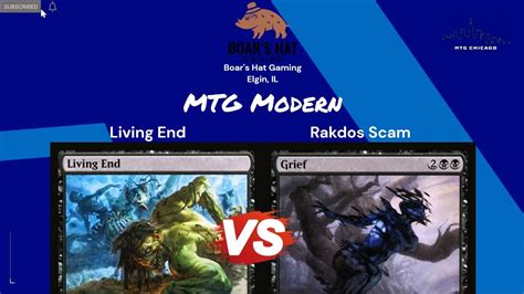 Living End Vs Rakdos Scam Mtg Modern Youtube