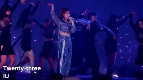 4k 아이유 Iu Twenty Three Fancam Iu Her World Tour Concert In