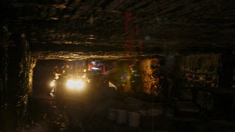 Inside A Coal Mine