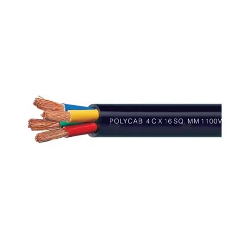 Wire Material Copper Polycab Core Submersible Cable Sq Mm At Rs