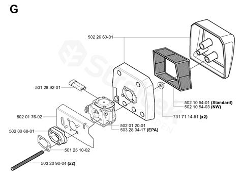 Spare Parts Partlist 265 RX 265 RX From 2014 12 CARBURETOR AIR