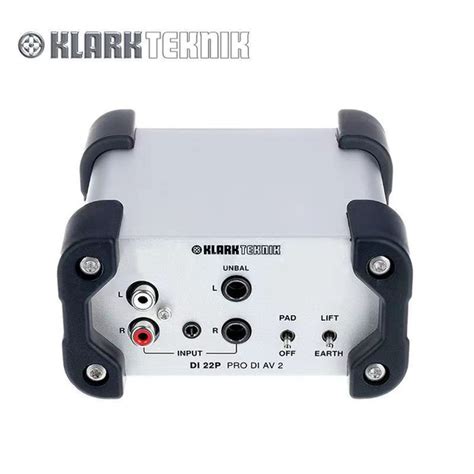 KLARK TEKNIK DI 22P дибокс пассивный двухканальный входы небалансные ...