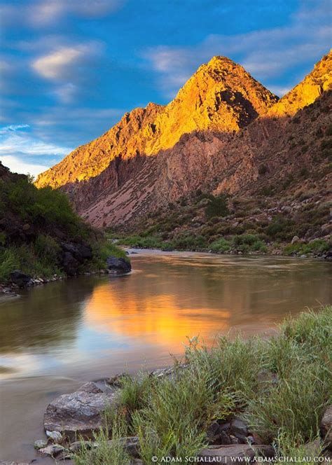 Late Evening On The Rio Grande Adam Schallau New Mexico Usa Rio