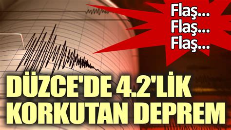 D Zce De Korkutan Deprem