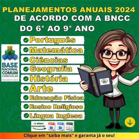 Planejamento Anual Pronto De Acordo Com A Bncc