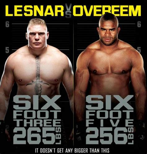 UFC 141: Brock Lesnar vs. Alistair Overeem A Battle of Two Polarizing ...