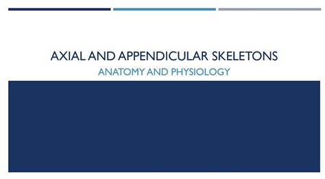 Skeletal System: Axial and Appendicular Skeletons POWER POINT | Made By ... 