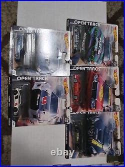 Car Track Set Hot Wheels Open Track Premium Set Hks Nissan Red Momo Mercedes Amg Acura Vhtf