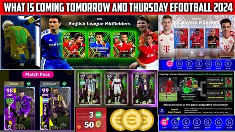 What Is Coming Tomorrow And Thursday In EFootball 2024 Mobile New