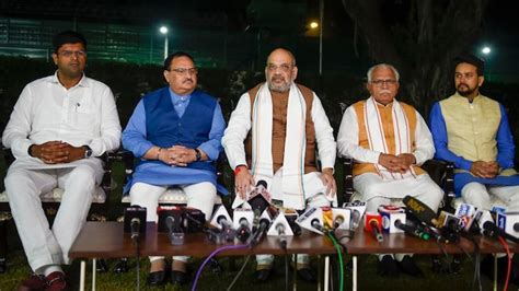 Haryana Bjp Jjp Join Hands To Stake Claim To Form Govt On Saturday