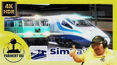 SimRail The Railway Simulator Gameplay předběžný přístup s