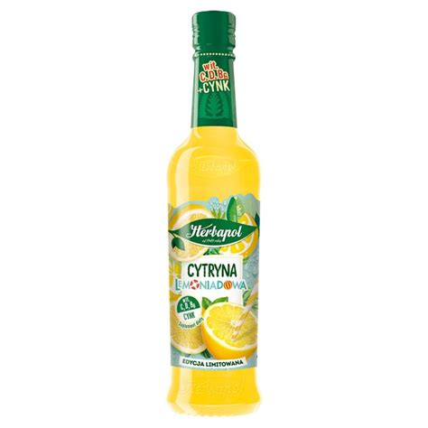 Polski Supermarket Herbapol Syrop Cyryna Lemoniadowa Ml Polski