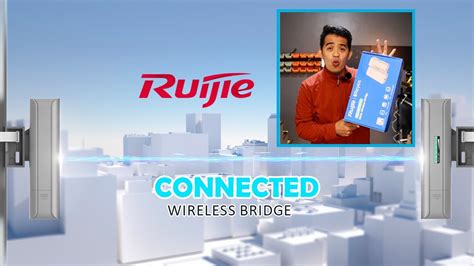 Unboxing Easy Setup Guide Ruijie Rg Est V Wireless Bridge Youtube