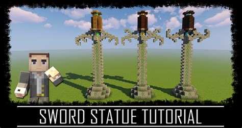 Sword Statue Idea's + Schematic Minecraft Map