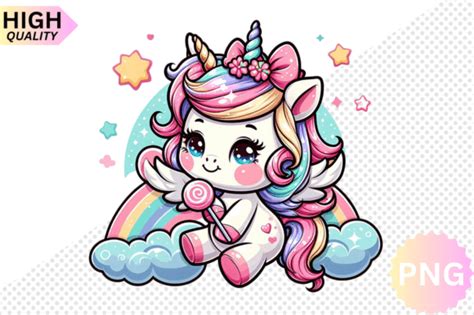 Unicorn Clipart Sublimation Design Graphic By SVG Print Design