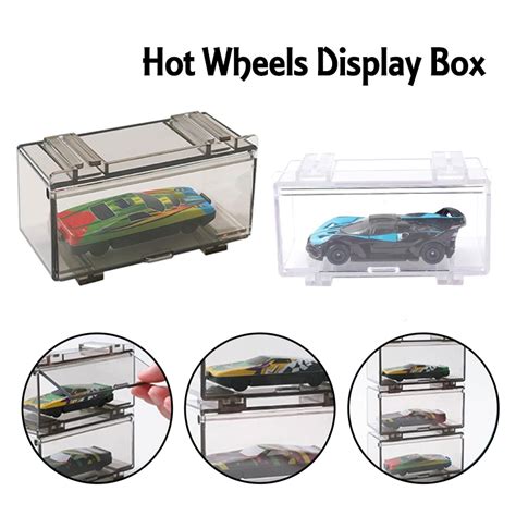 Acrylic Display Clear Case Scale Toy Model Car Display Cases Boxes For Hot Wheels Car