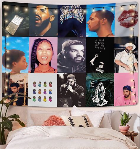 Honolen Drake Rapper Flags Wall Tapestry Drake Album Cover