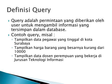 Apa Itu Query Pengertian Dan Contoh 2023 Revou 49 Off