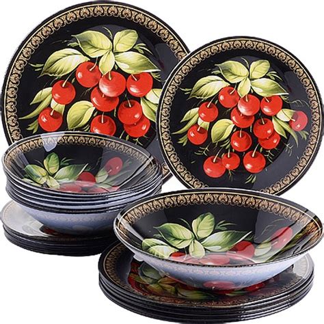 Набор стеклянной посуды LORAINE 19 предметов (30671) — купить в ...