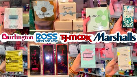 Perfumes At Burlington Tj Maxx Ross Marshalls Shop With Me Youtube