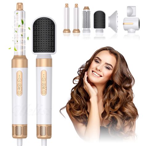 In Hair Dryer Brush Set Wrap Air Styler High Speed Air Styling Drying System Salon Hot Air