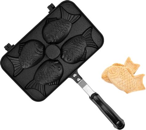 Taiyaki Molde Para Pasteles Con Forma De Pescado Taiyaki Pan En Forma