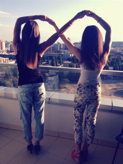 Bff Black Hair Blonde Brunette Image On Favim