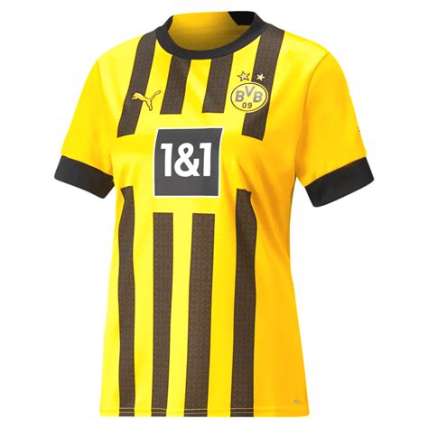 BORUSSIA DORTMUND CAMISA FEMININA 2023 UNIFORME TITULAR