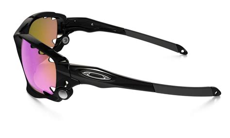 Oakley Racing Jacket Vented Sunglasses Polished Black Prizm Trail And Clear Oo9171 33 £1603