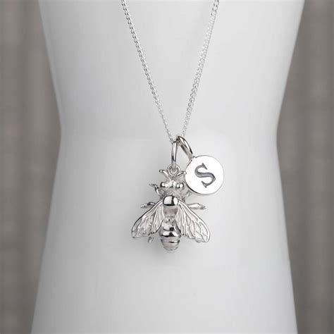 Personalised Honey Bee Necklace By Nest Notonthehighstreet