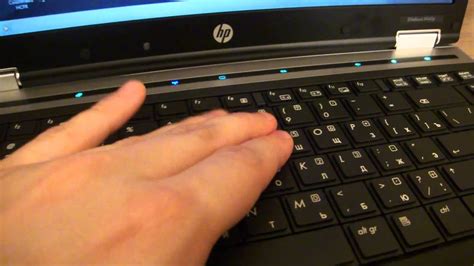 Hp Elitebook 8440 Keyboard And Touchpad Youtube