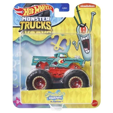 Hot Wheels Monster Trucks Spongyabob Kockanadr G Plankton J T Knet Hu